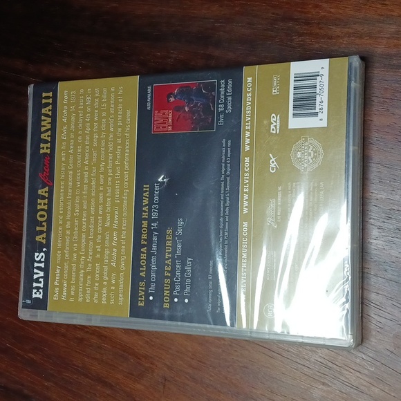 Elvis Aloha from Hawaii DVD unopened - Picture 2 of 2